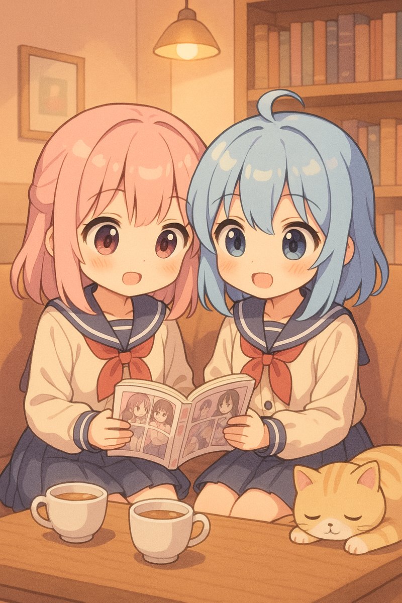 韩国女团动漫-校园日常物语