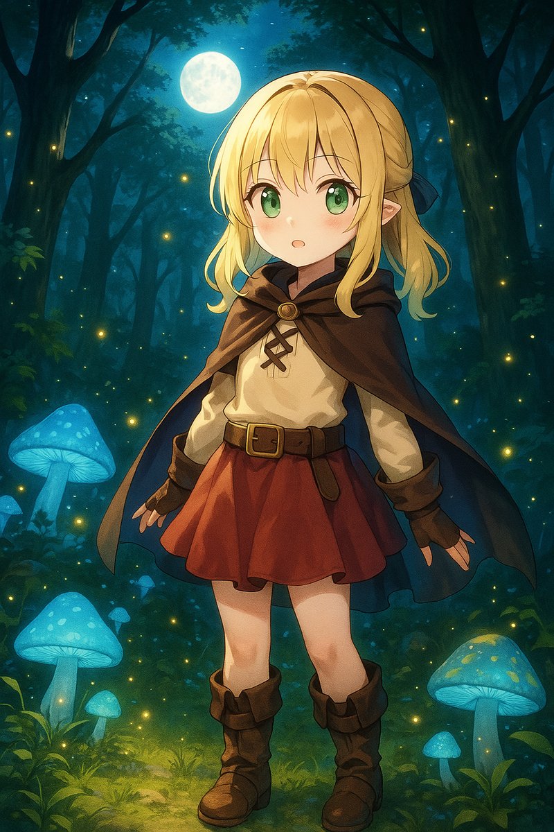 韩国女团动漫-奇幻森林冒险