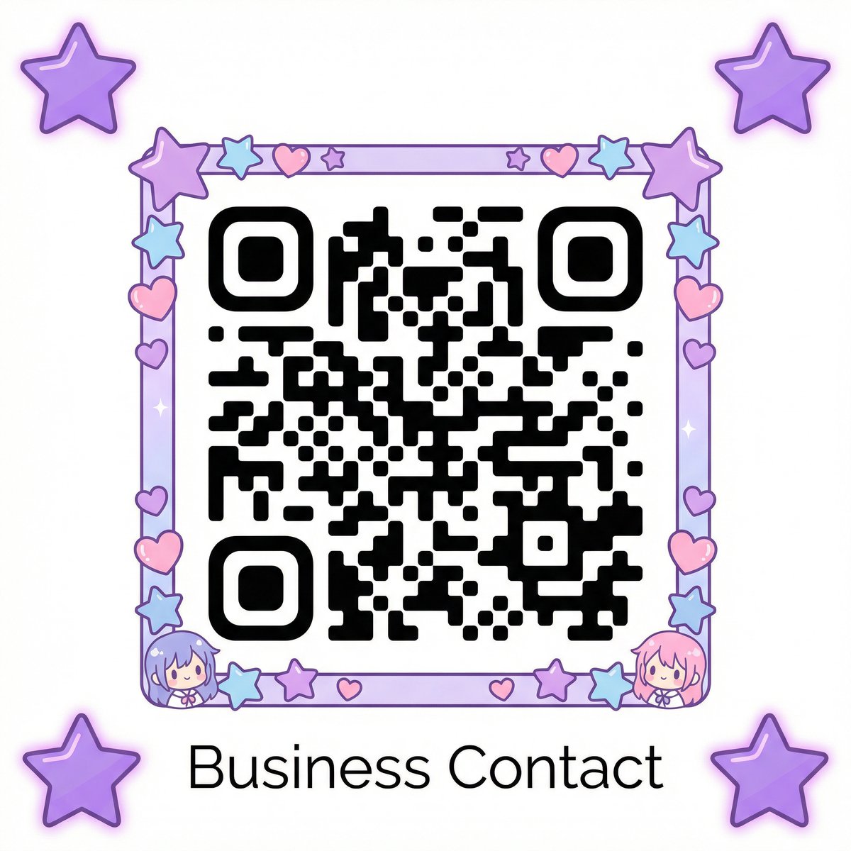 韩国女团商务二维码