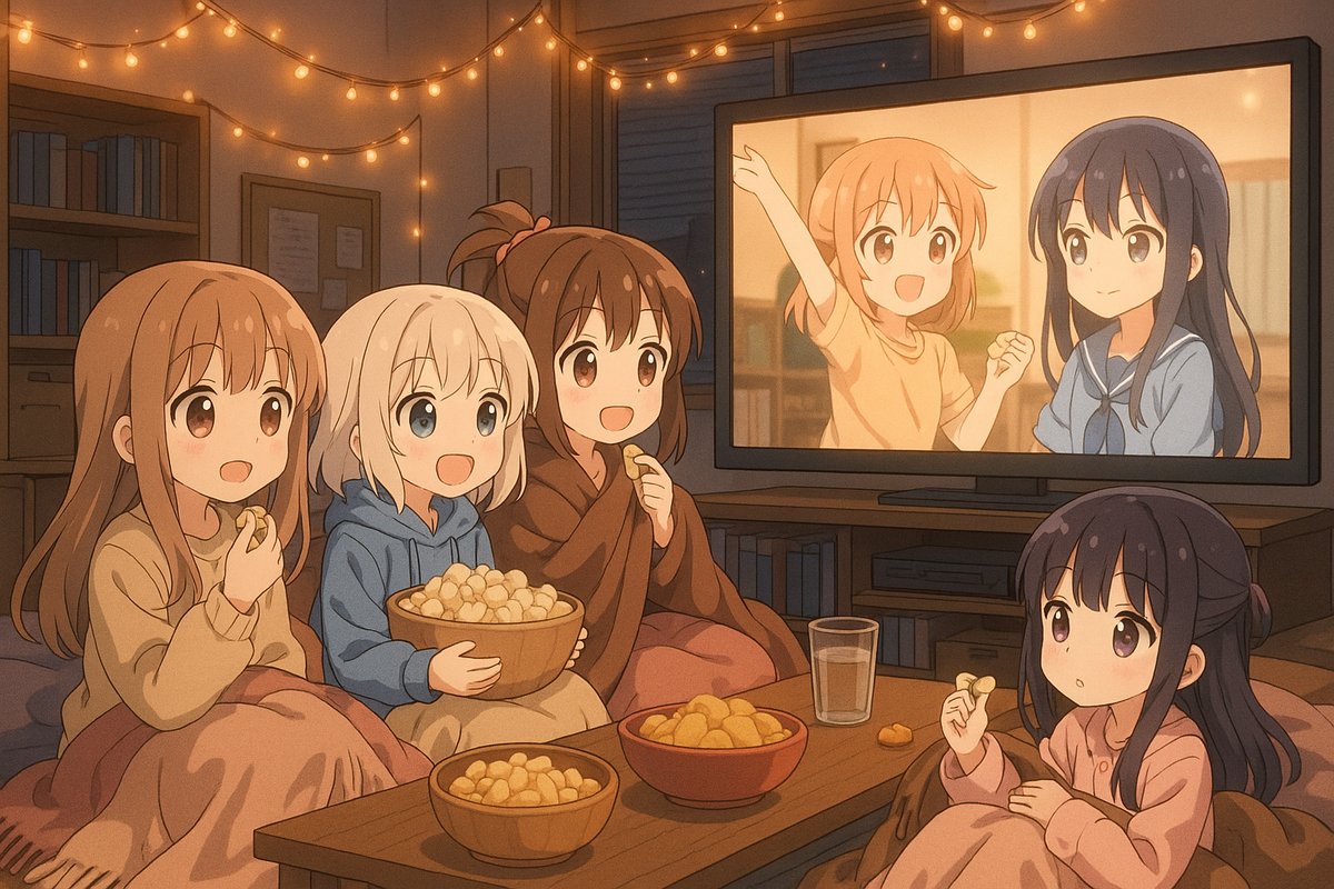 韩国女团治愈系动漫